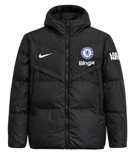 צ'לסי מעיל דובון שחור