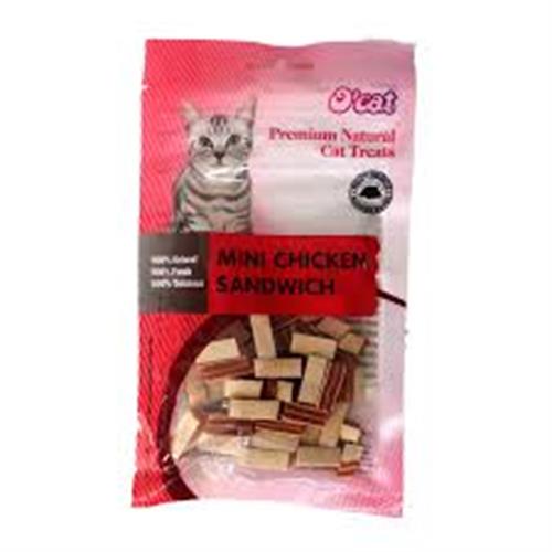 חטיף או קט מיני כריך עוף ודג קוד (בקלה)