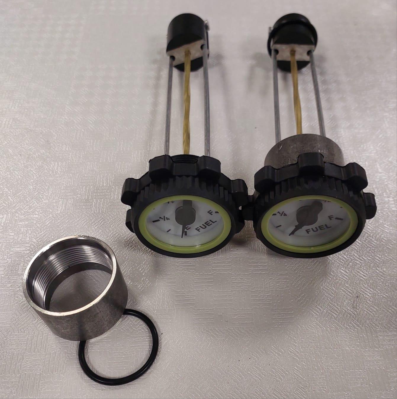 מד דלק מכאני עם מצוף ושעון עומק 20 סמ סקאלה מראה את גובה הנוזל ללא צורך בחשמל קמפינג לייף