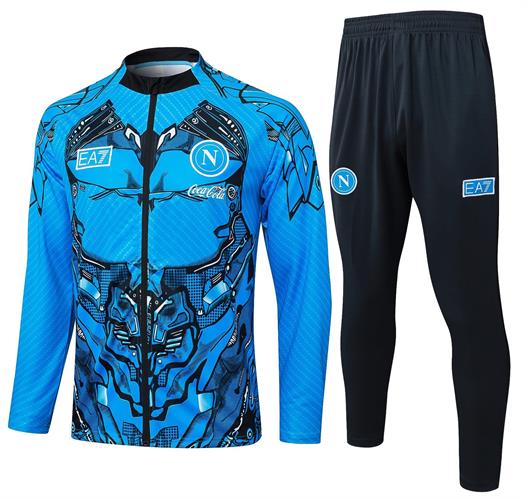 נאפולי חליפה ארוכה כחולה