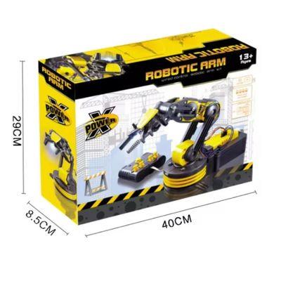 X-Power Robotic Arm: זרוע רובוטית חכמה לבנייה ושליטה מרחוק