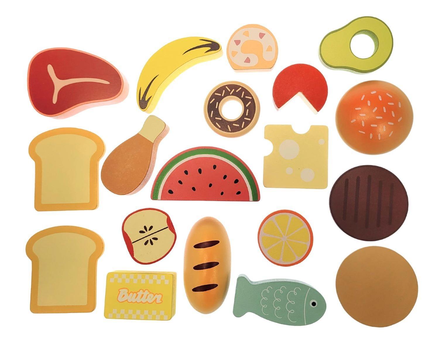 דוכן קניות מעץ