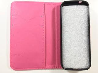 מגן ספר לFirst Phone G10 בצבע ורוד