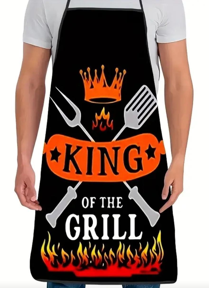 סינר בישול לגברים KING BBQ