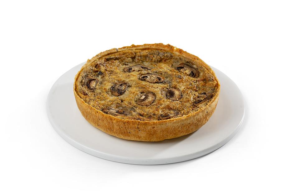 קיש פטריות- טבעוני קיש פטריות- טבעוני