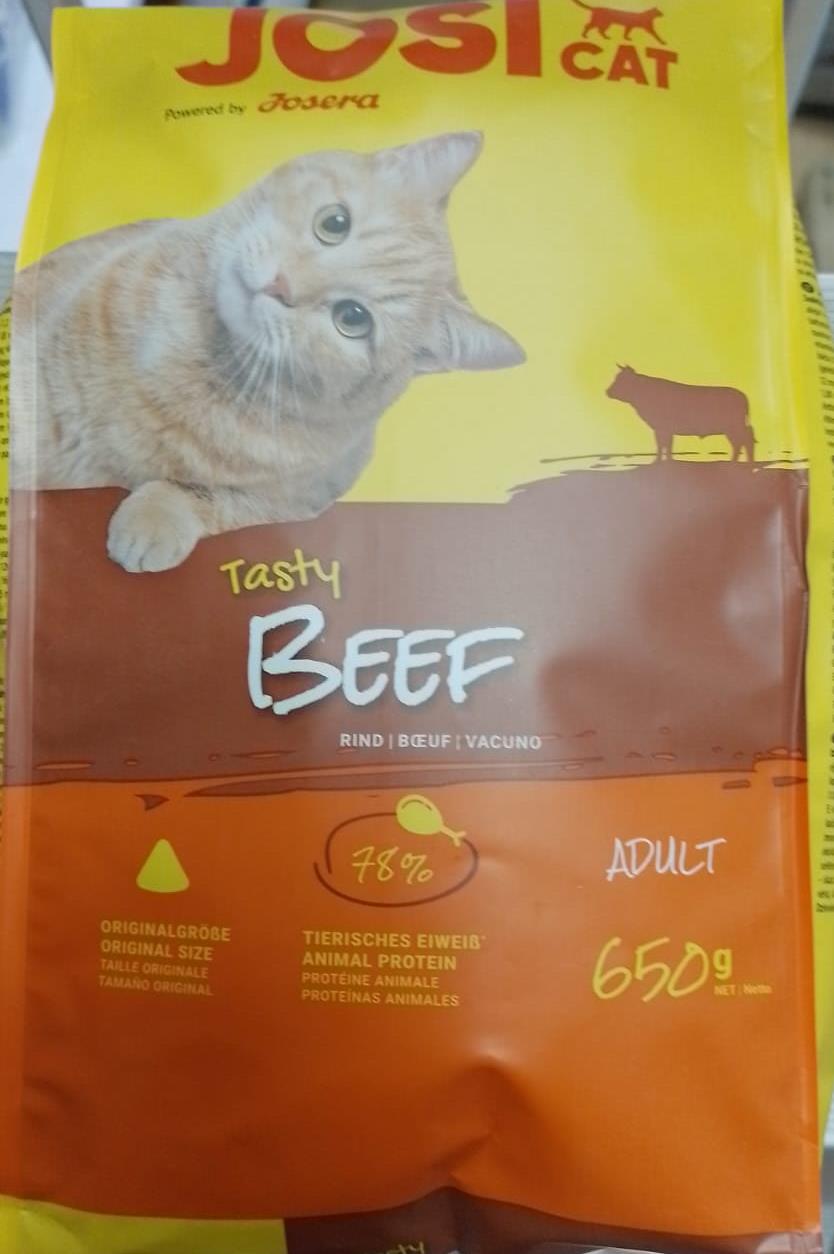 ג'וסרה חתול JOSI cat גוסי קט בקר 650 ג Josera שופיפט