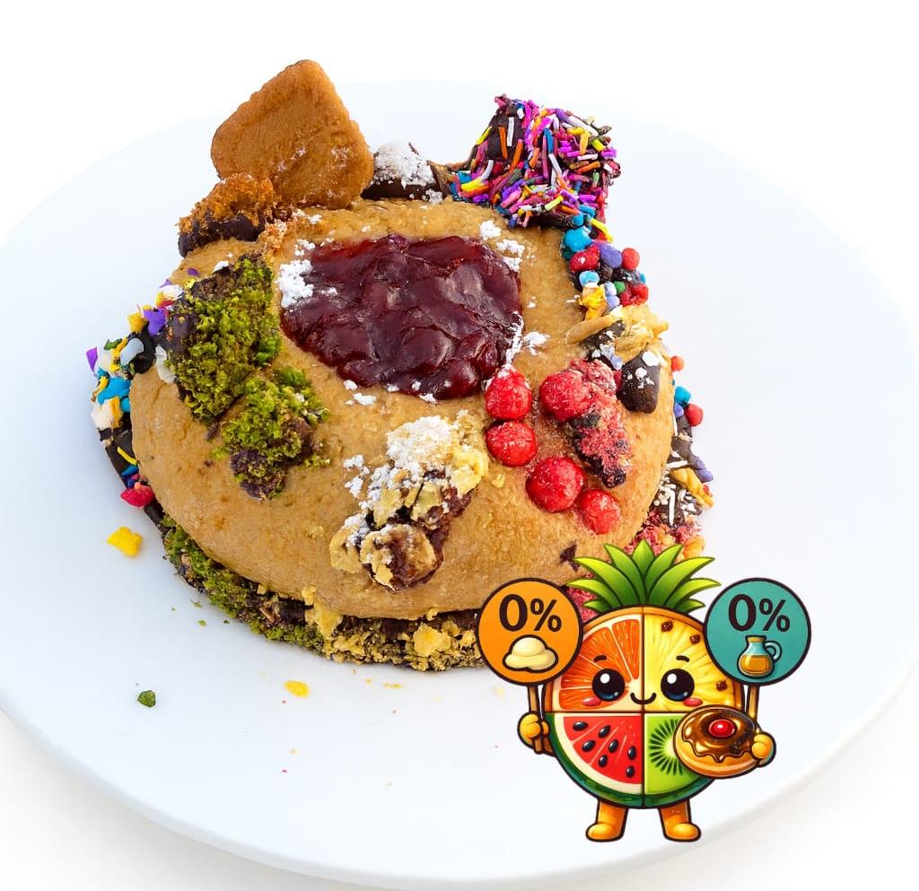 סופגנית הענק 0% בצק 100% חשק