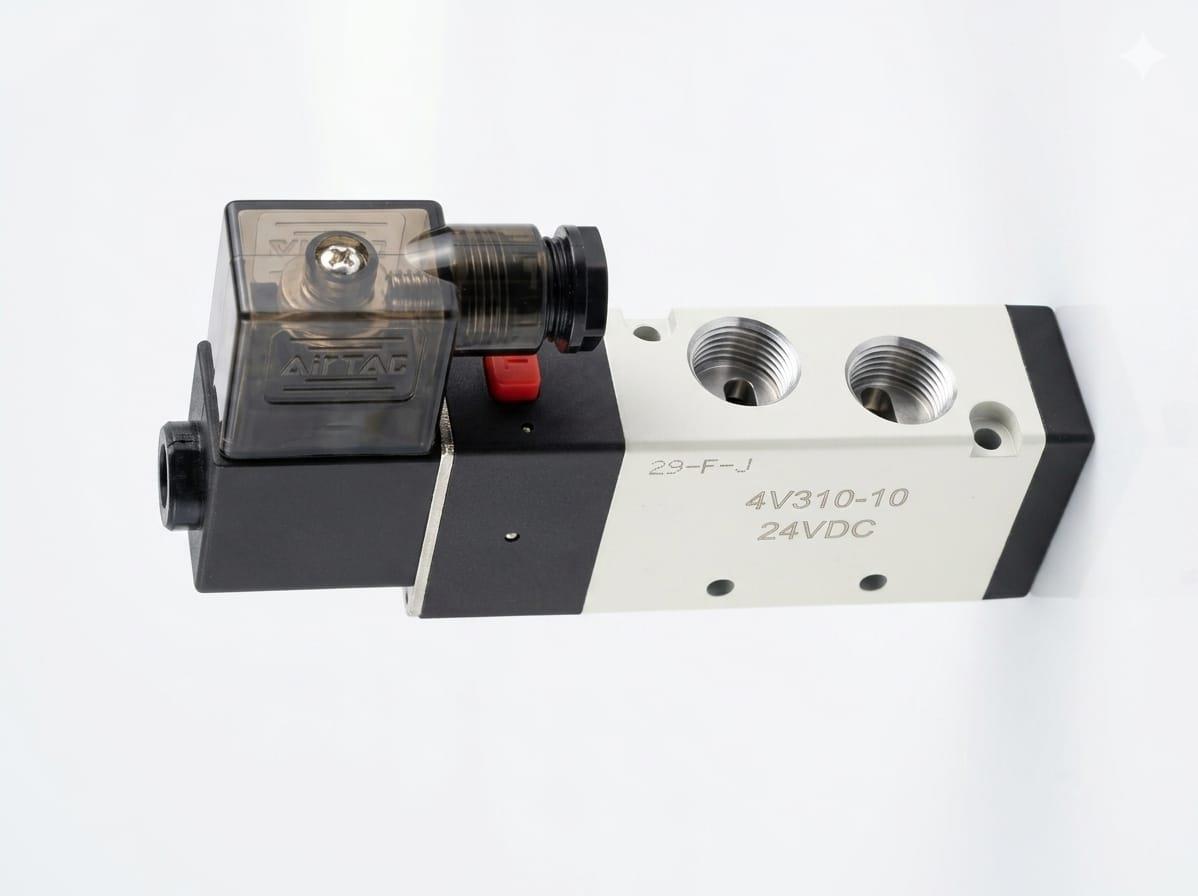סולונואיד פנאומטי שסתום מבית AIR TAC דגם 24V310-10 קמפינג לייף