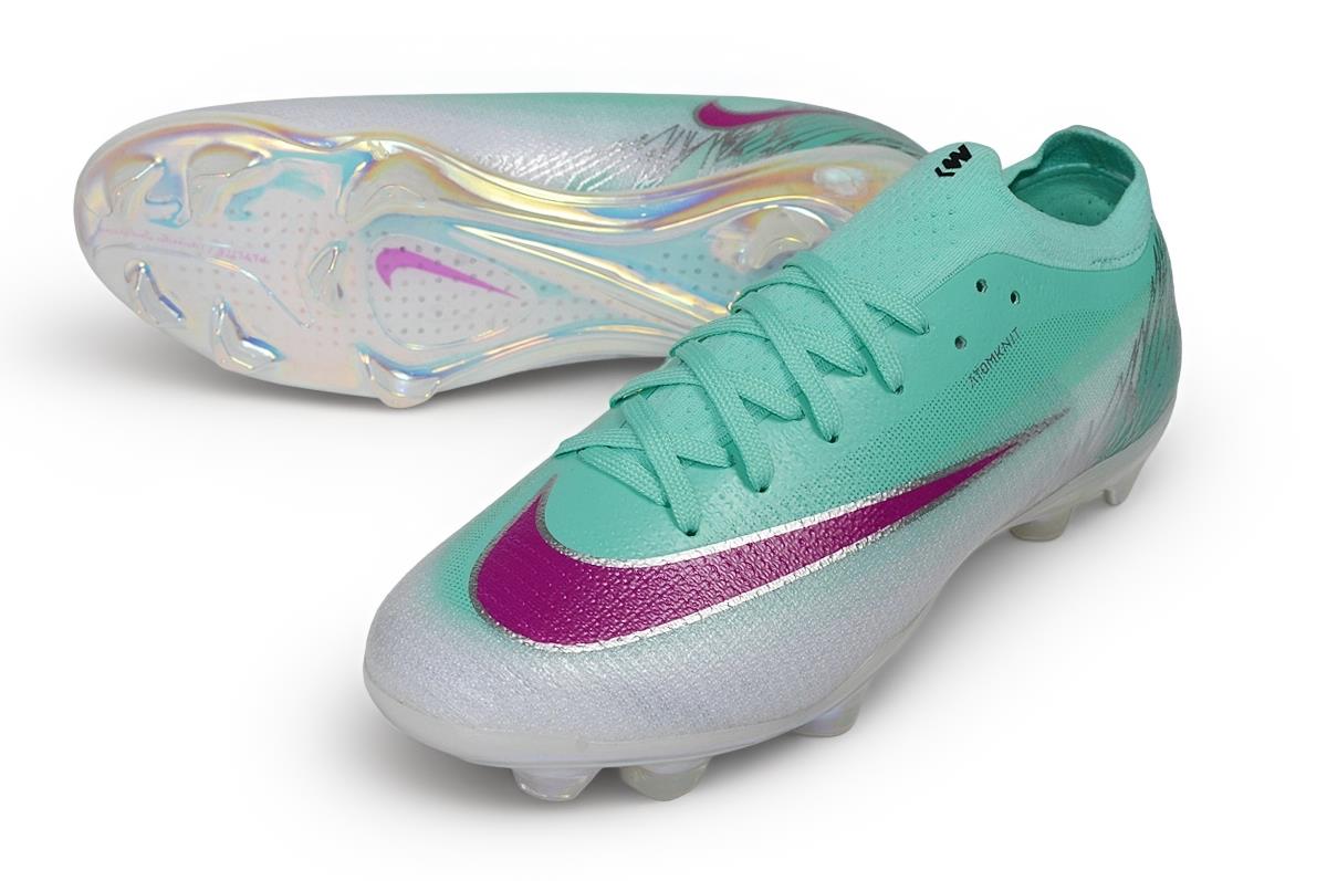 נעלי כדורגל Nike Air Zoom Mercurial Vapor טורקיז סגול