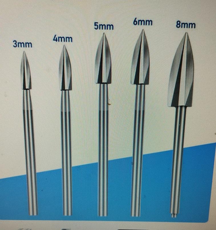 סט של 5 כרסומים לדרמל(ניתן לרכוש גם בודדים) סט של 5 כרסומים לדרמל(ניתן לרכוש גם בודדים)