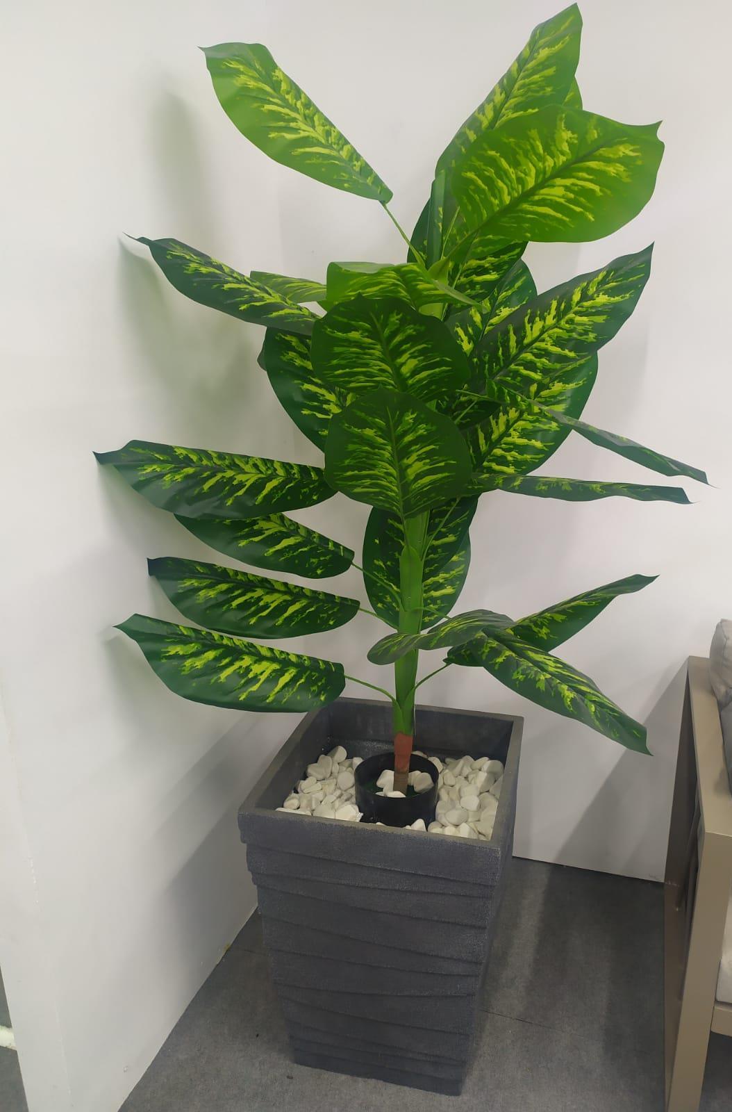 כד + עציץ מלאכותי דגם מונקו