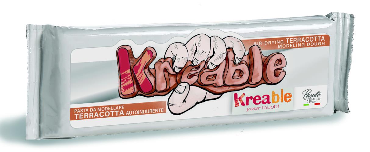 חימר פיסולי לבן / חום - 1000 גרם חימר פיסולי לבן / חום - 1000 גרם