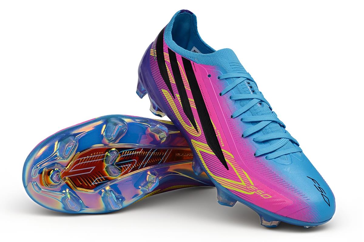 נעלי כדורגל אדידס Adidas F50 Elite FG כחול ורוד