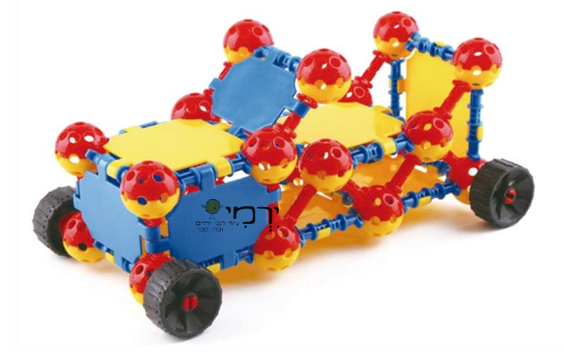 הרכבת אטומים מקלות במיכל