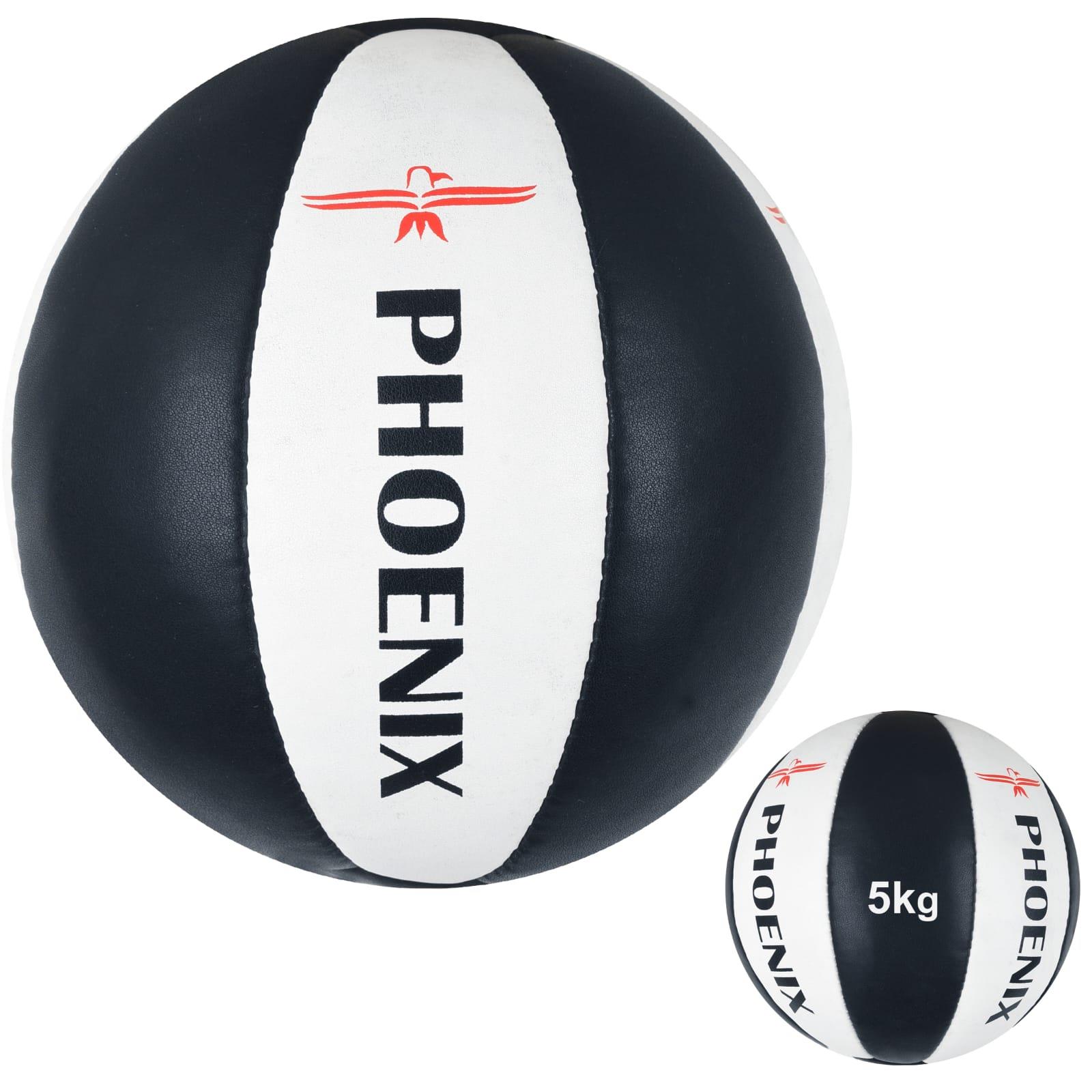 כדור כוח גומי PHOENIX MEDICINE BALL 2-6KG