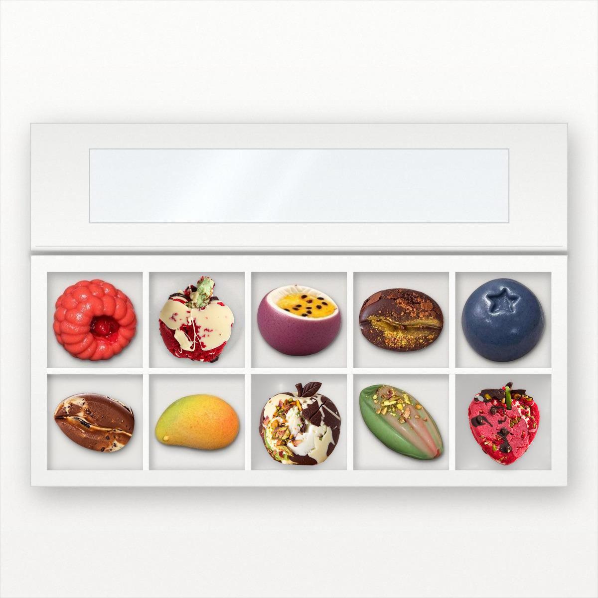 דואט הקינוחים M – 10 קינוחי פירות ושוקולד