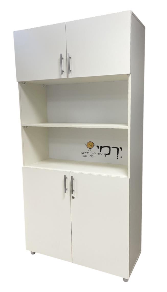 ארון אחסון 4 דלתות + מדפים
