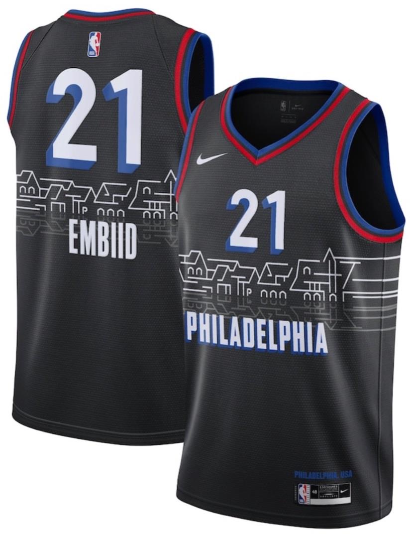 גופיית פילדלפיה ג'ואל אמביד NBA