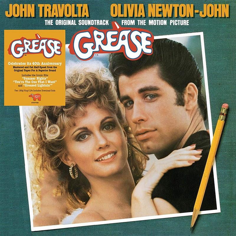 תקליט פס קול הסרט גריז GREASE THE ORIGINAL חדש!