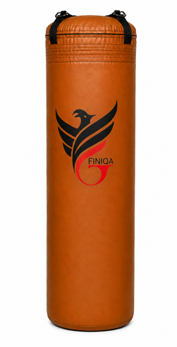 שק אגרוף מקצועי FINIQA 150×40 ס״מ – 60 ק״ג - חום