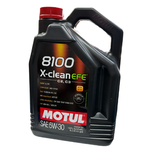 שמן מנוע 5 ליטר X CLEAN EFE C2,C3 5W-30 מבית MOTUL
