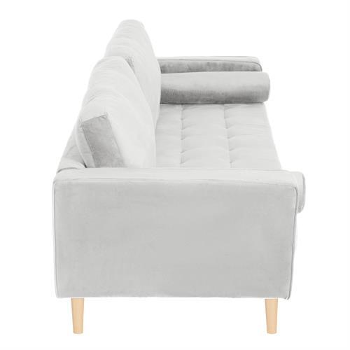 ספה תלת מושבית דגם סונטה צבע בז ספה תלת מושבית דגם סונטה צבע בז