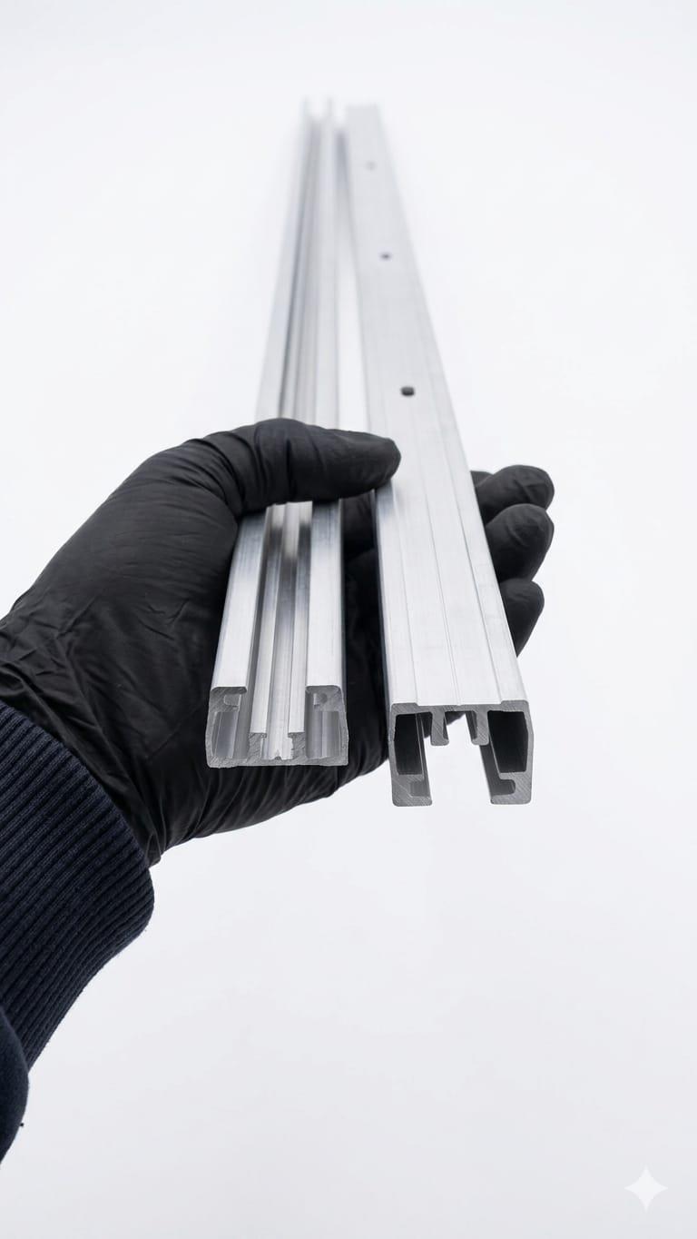 פסי רוחב אלומיניום אוניברסליים להתקנת אוהלי גג או לכל מטרה קמפינג לייף