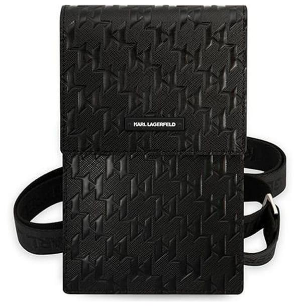 karl lagerfeld wallet bag שחור לוגו