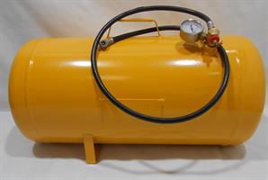 מיכל מחסן  אוויר נייד או קבוע עם צינור 42 ליטר מיכל צהוב PHD 039C-11