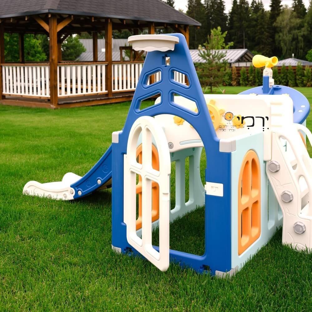 מתקן ספינה טיפוס וגלישה לחצר