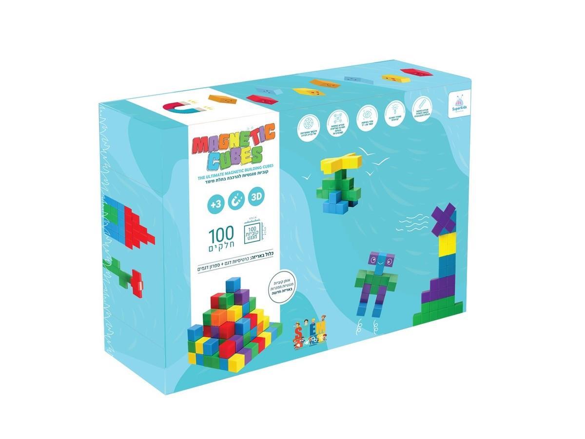 קוביות מגנט 100 חלקים