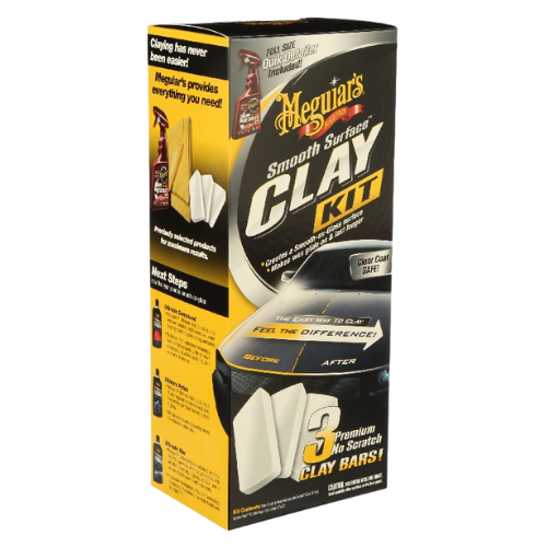קיט פלסטלינה למשטחים חלקים - SMOOTH SURFACE CLAY KIT מבית MEGUIAR'S | תכולה 180 גרם