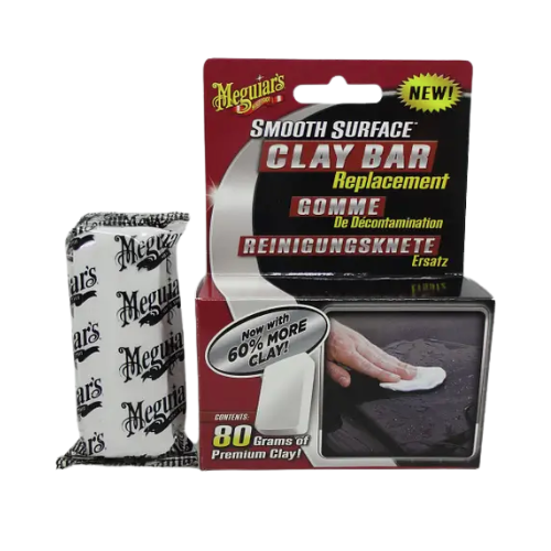 פלסטלינה לניקוי מקצועי לרכב - INDIVIDUAL CLAY BAR מבית MEGUIAR'S | תכולה 80 גרם