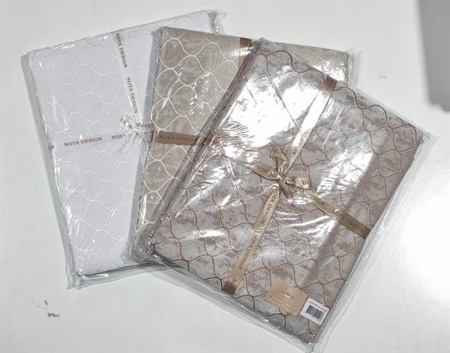 מפת שולחן חגיגית דגם - תמר | מבחר צבעים ומידות מפת שולחן חגיגית דגם - תמר | מבחר צבעים ומידות