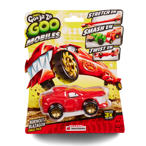 גו ג'יט זו - מכונית נמתחת - סטרץ' Goo Mobiles בלאזגון - Goo Jit Zu