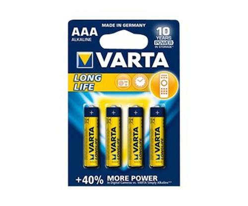 4 סוללות VARTA - AAA 1.5V