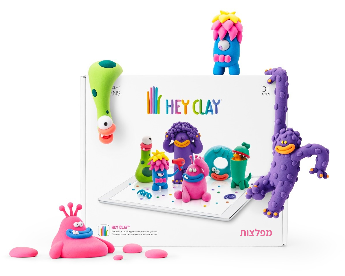 היי קליי - Hey Clay - סט מפלצות