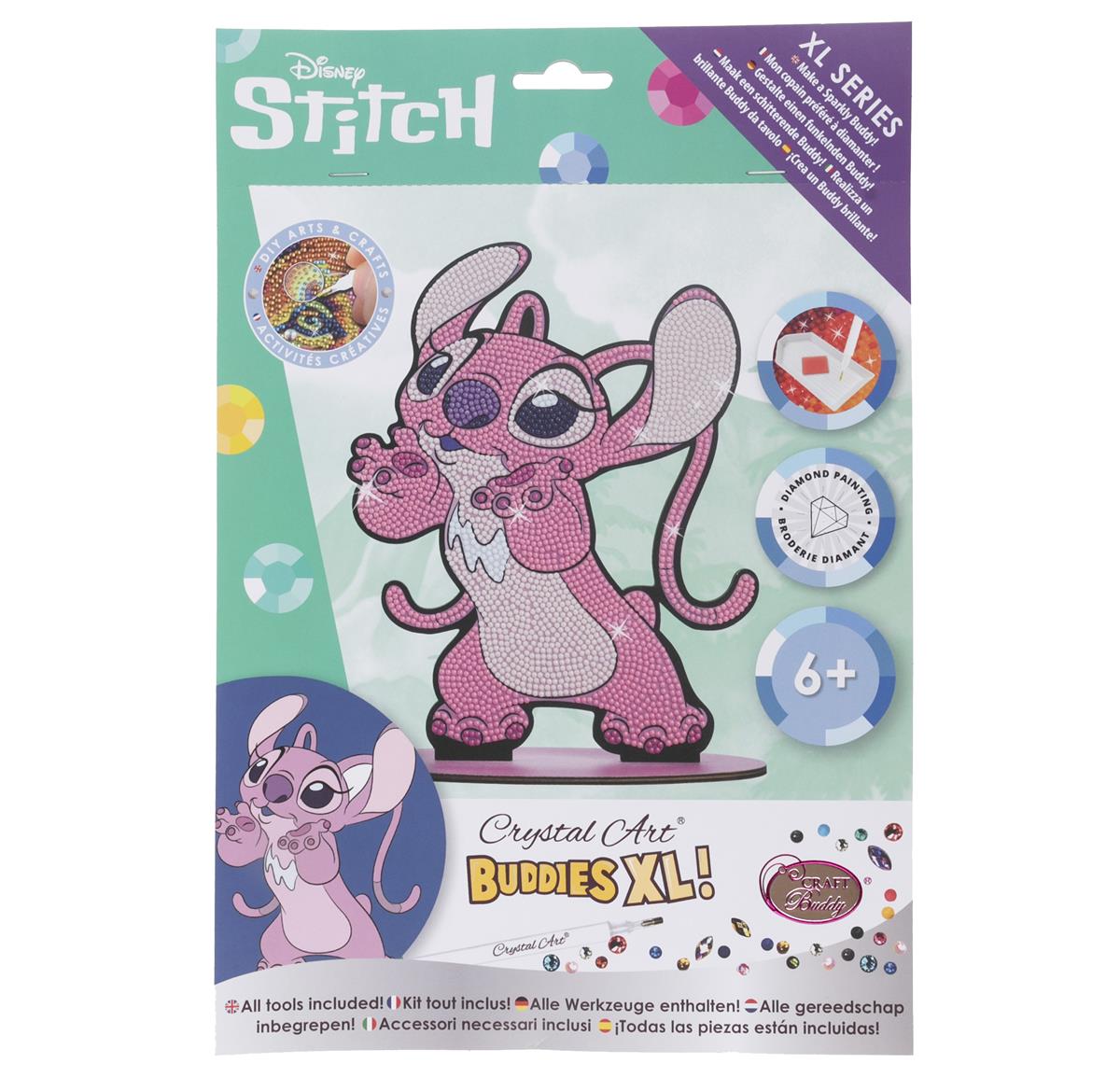 אומנות קריסטל - מעמד ענק מעץ אנג'ל - 25 ס אומנות קריסטל - מעמד ענק מעץ אנג'ל - 25 ס