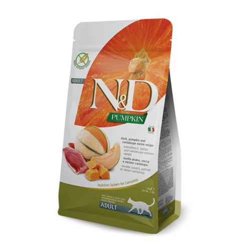 N&D דלעת ברווז חתול 1.5 קג Natural&Delicious