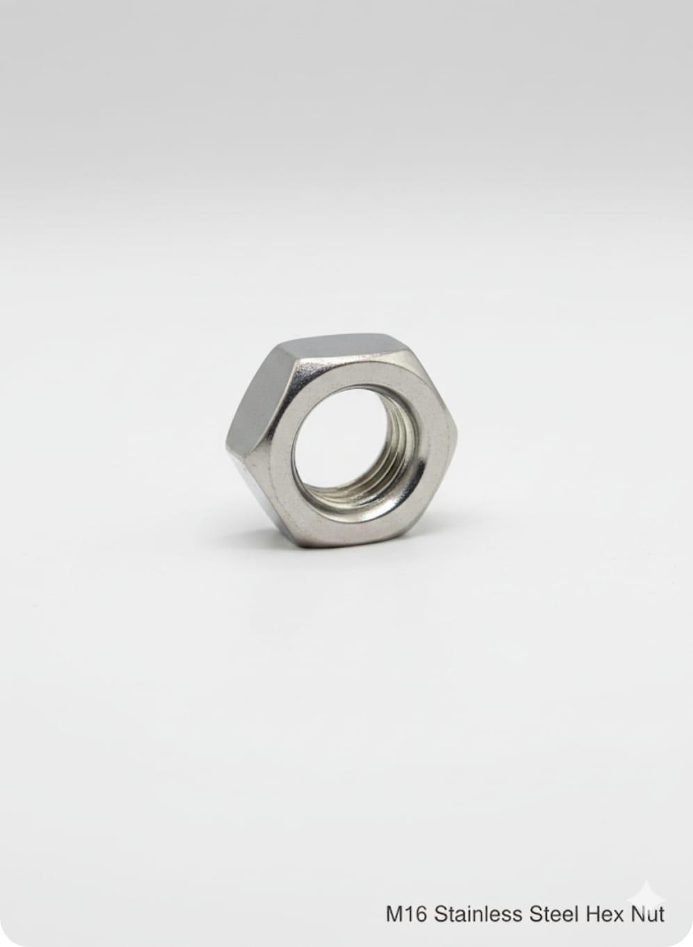 אום נירוסטה הברגה M16 קמפינג לייף אום נירוסטה הברגה M16 קמפינג לייף