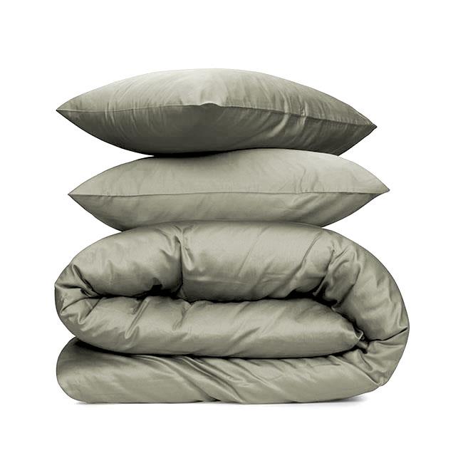 מצעי 100% כותנה מצרית אריגת סאטן 500 חוט - אבן