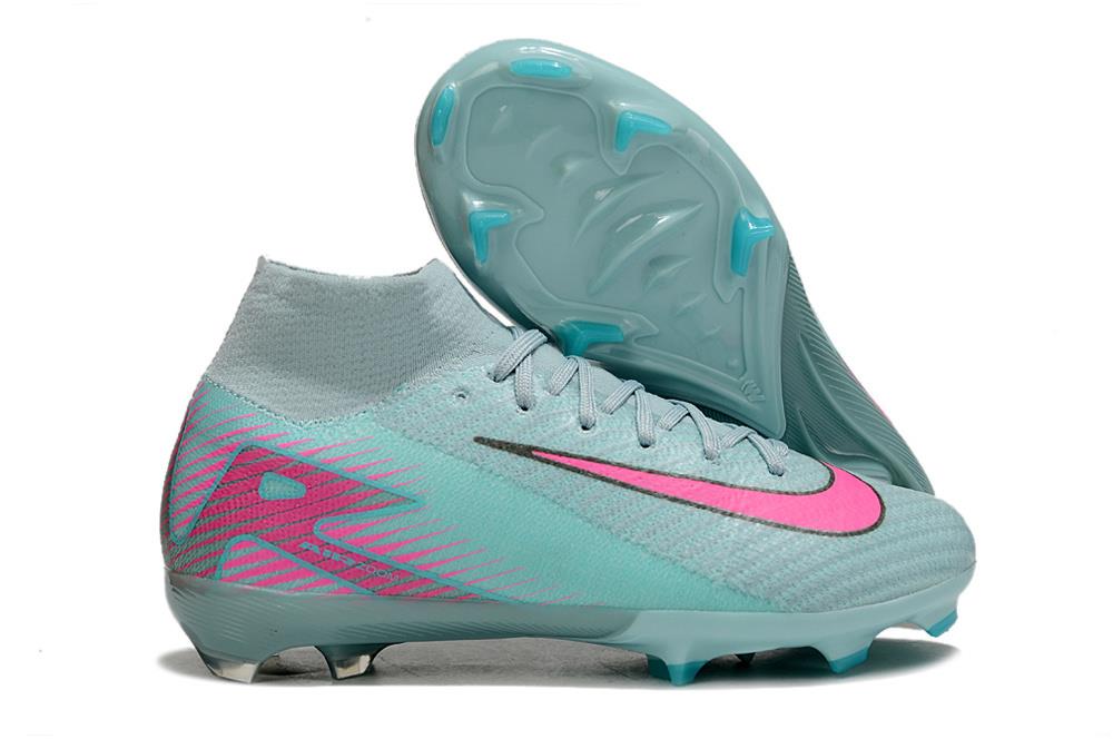 נעלי כדורגל ילדים Nike Air Zoom Mercurial Elite FG טורקיז ורוד