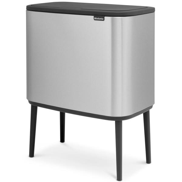 פח ברבנטייה אפור מט 36 ליטר BRABANTIA