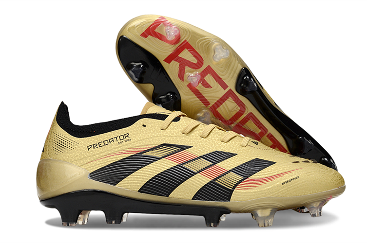 נעלי כדורגל אדידס Adidas Predator Elite זהב שחור