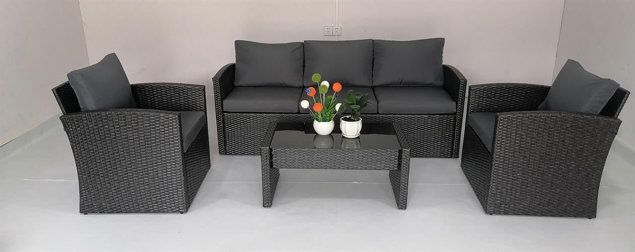 מערכת ישיבה לגינה ולמרפסת ראטן דגם בולוניה מערכת ישיבה לגינה ולמרפסת ראטן דגם בולוניה