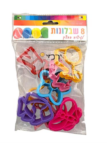 שבלונות לבצק מעורב דגמים