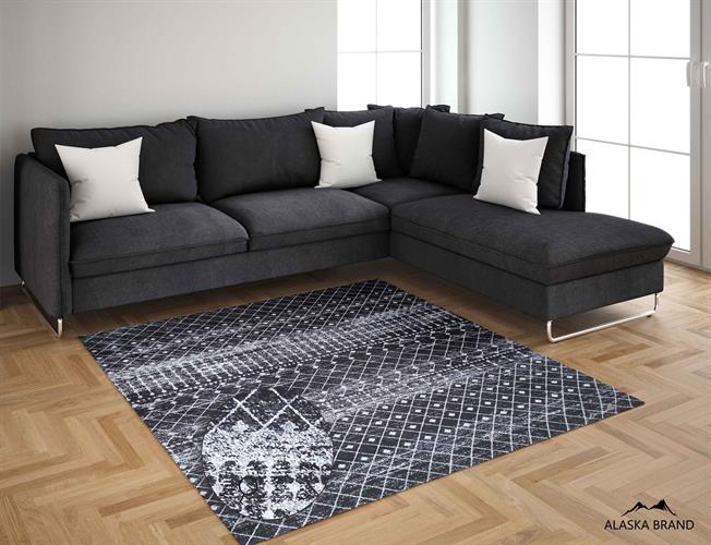 שטיח סלון דגם פרנזי - אלמנטים גאומטרים  *חיסול*