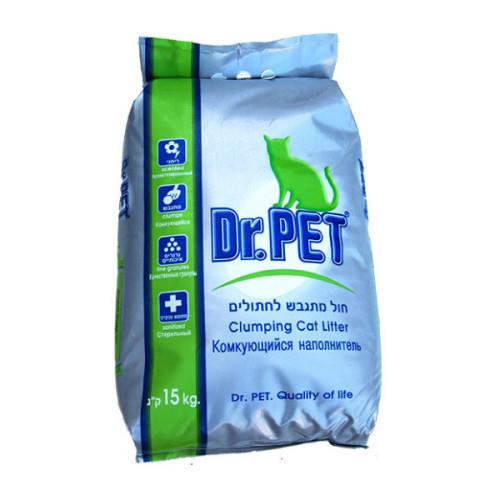 דר פט חול מתגבש ריחני 15 קג Dr.Pet