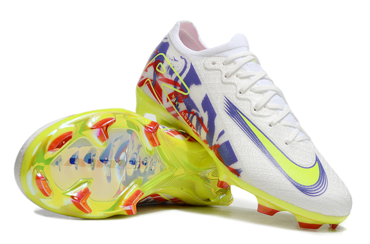 נעלי כדורגל Nike Air Zoom Mercurial Elite FG לבן ירוק