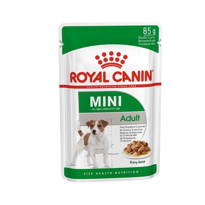 רויאל קנין מיני אדולט פאוץ לכלב 85 ג Royal canin שופיפט